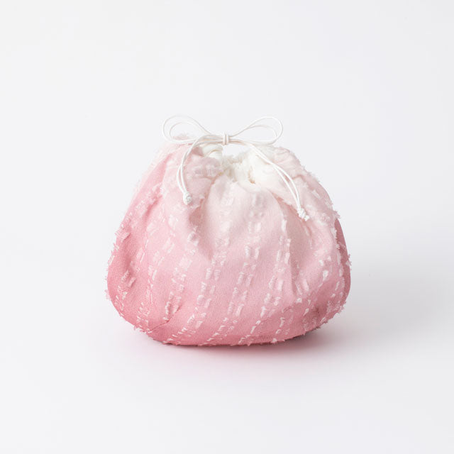 Gradation Print Kinchaku Pouch