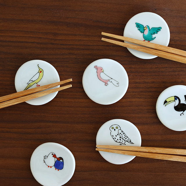 KUTANI SEAL Little Bird Chopstick Rest