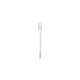 Aizawa Pure Copper Silver Finish Hime Fork - Silver Plated