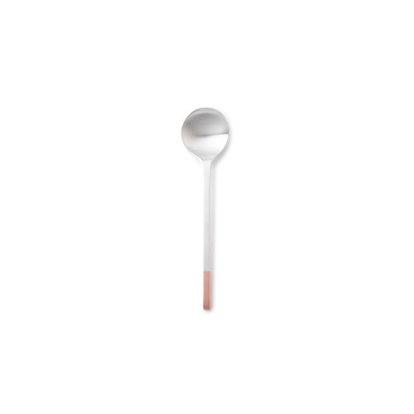 Aizawa Pure Copper Silver Finish Tea Spoon - Silver Plated