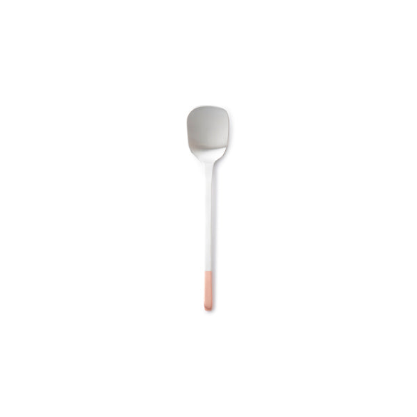 Aizawa Pure Copper Silver Finish Cream Spoon - Silver Plated