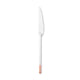 Aizawa Pure Copper Silver Finish Dessert Knife - Silver Plated