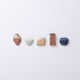 Meizan Kiln Shigaraki Chopstick Rest Set - 5 Pieces