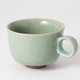 Nabeshima Kosen Kiln Blue Celadon Crackle Glaze Teacup