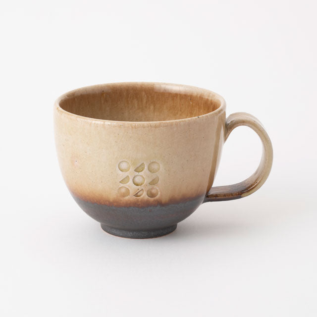 Meizan Kiln Sun and Moon Mug