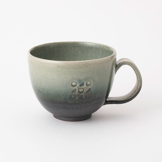 Meizan Kiln Sun and Moon Mug