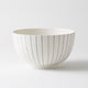 Mino-yaki Rice Bowl - Tokusa Stripes