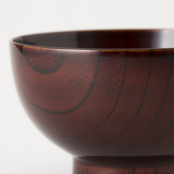 Shitsurindō Natural Wood Lacquer Bowl