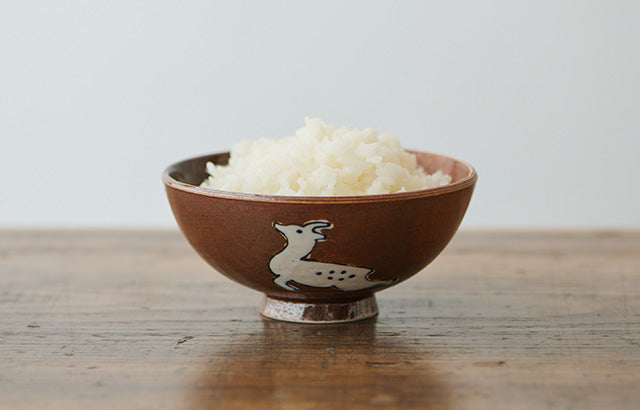 Good Day Rice Bowl - Sabi White Deer