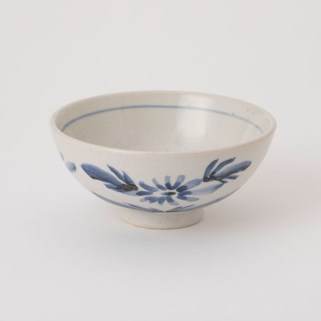 Good Day Rice Bowl - Taihaku Wild Chrysanthemums
