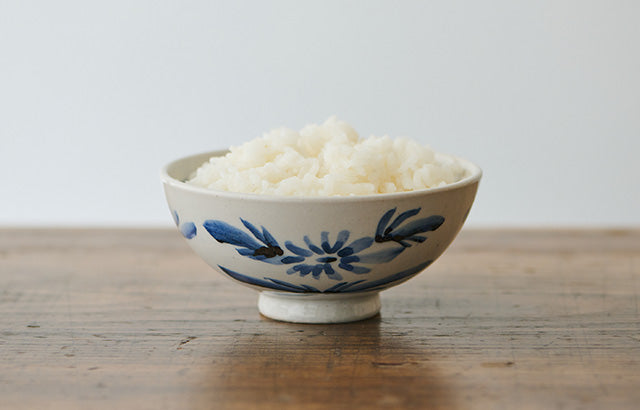Good Day Rice Bowl - Taihaku Wild Chrysanthemums