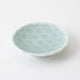Nabeshima Kosen Kiln Blue Celadon Basket Weave Small Dish