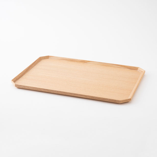 RIN&CO. Echizen Woodwork Corner-Cut Tray
