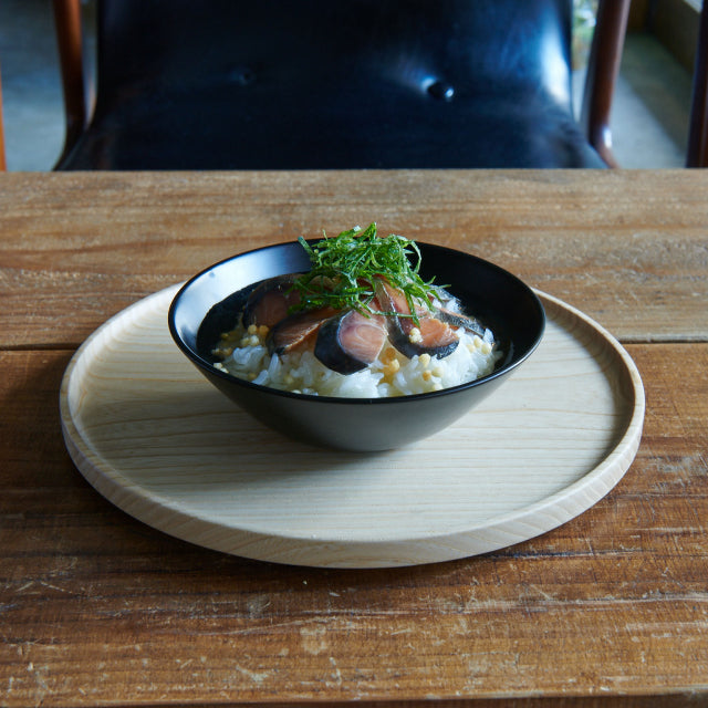 RIN&CO. Echizen Woodwork Round Tray