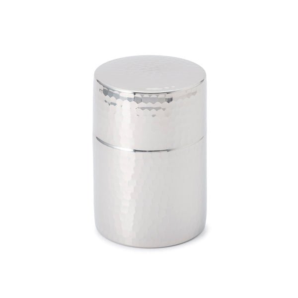 Aizawa Tea Caddy - Hammered Finish