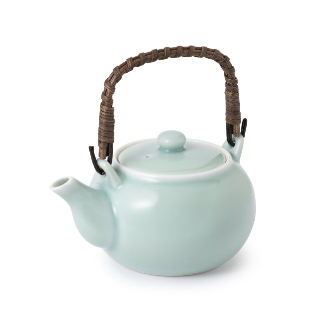 Nabeshima Kosen Kiln Blue Celadon Teapot