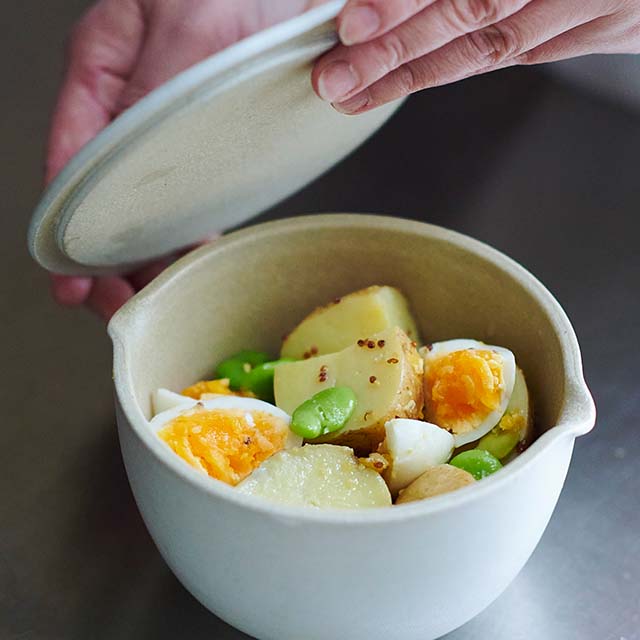 Shigaraki-yaki Multi-Use Microwave Steamer