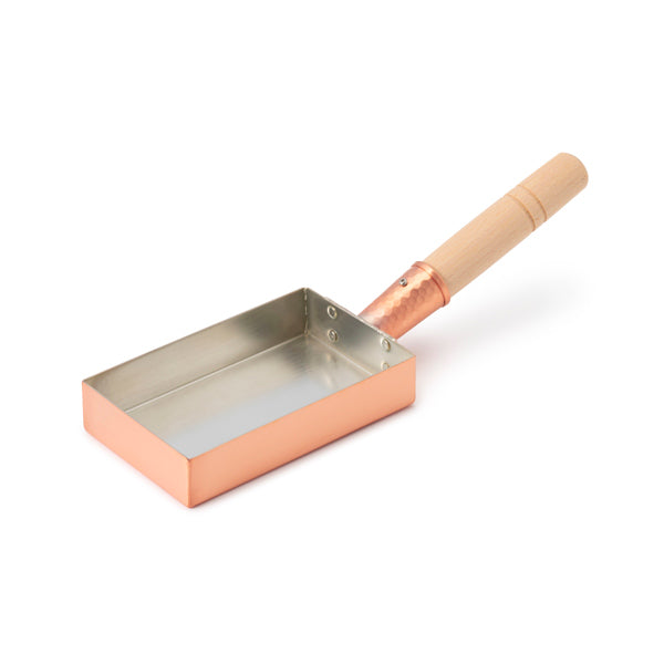 Aizawa Pure Copper Tamagoyaki Pan - Kansai Style