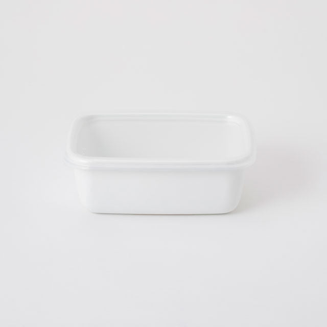 Noda Horo White Series Deep Rectangle Container