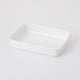 Noda Horo White Series Sharrow Rectangle Container