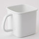 Noda Horo White Series Handled Square Storage Container