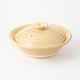 Shigaraki-yaki Shallow Clay Pot - M