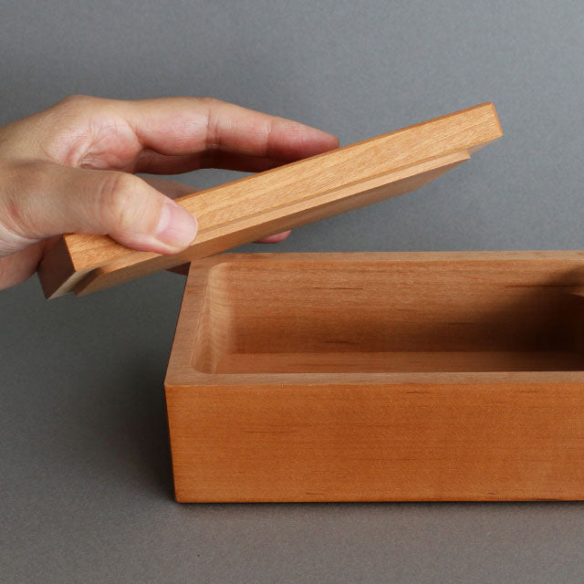 Mountain Cherry Wood Butter Container