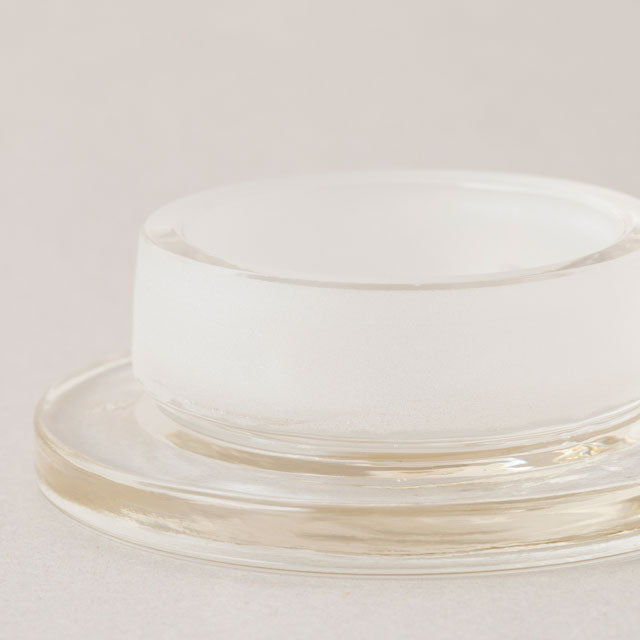 Blown Glass Storage Jar