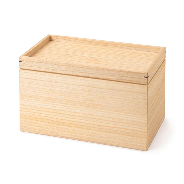 Moisture-Regulating Paulownia Food Storage Box