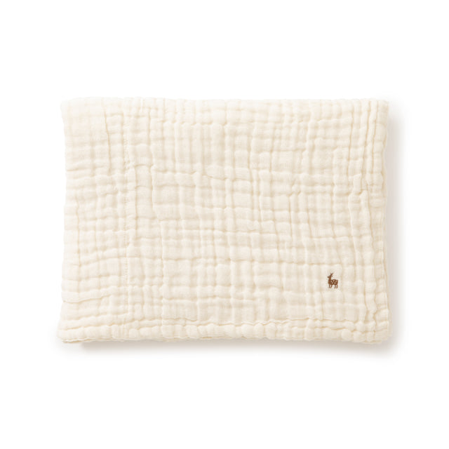 Kaya-ori Summer Blanket with Deer Motif