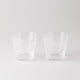 Asanoha Kiriko Glass - Short Set